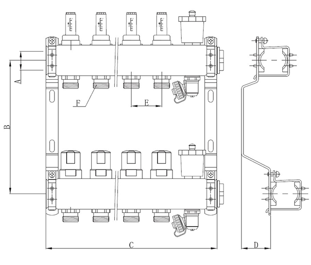 radiant manifold